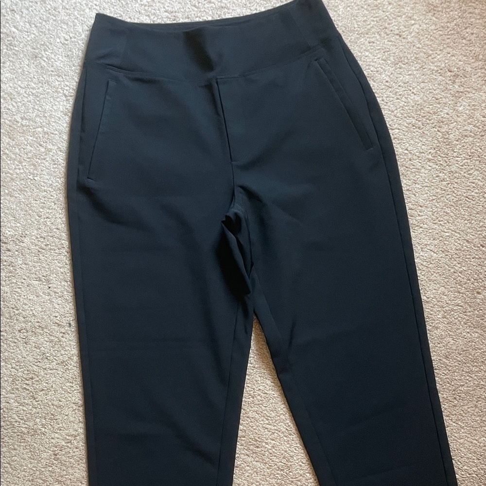 Athleta Black High-Waisted Pants size 6
